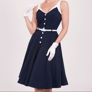 Tatyana Navy Seabreeze Dress